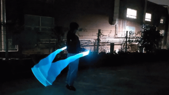 [굿프렌드]LED야광줄넘기, 광선 jump rope  GOOD-L1(옐로우, 블루)